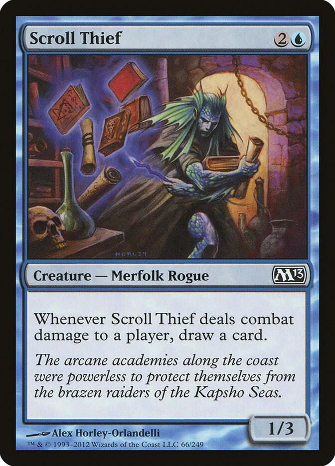 Scroll Thief 66/249 (Magic 2013 (M13)) 