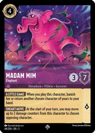 Madam Mim - Elephant (44/204) [Shimmering Skies] Cold Foil
