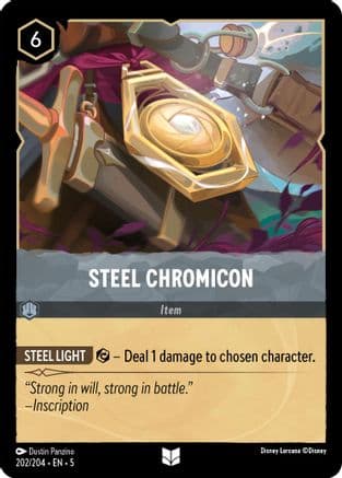 Steel Chromicon (202/204) [Shimmering Skies] Cold Foil