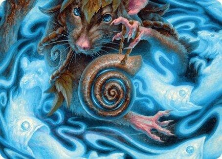 Mind Spiral Art Card [Bloomburrow Art Series] Foil