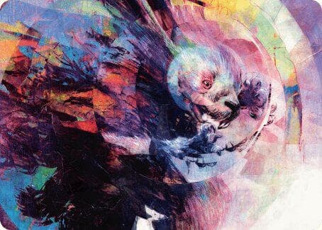 Psychic Whorl Art Card [Bloomburrow Art Series] Foil