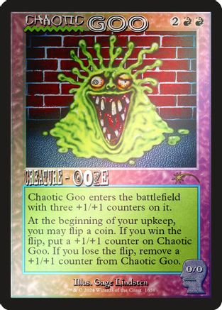 Chaotic Goo (Rainbow Foil) (1658) [Secret Lair Drop Series]  Foil
