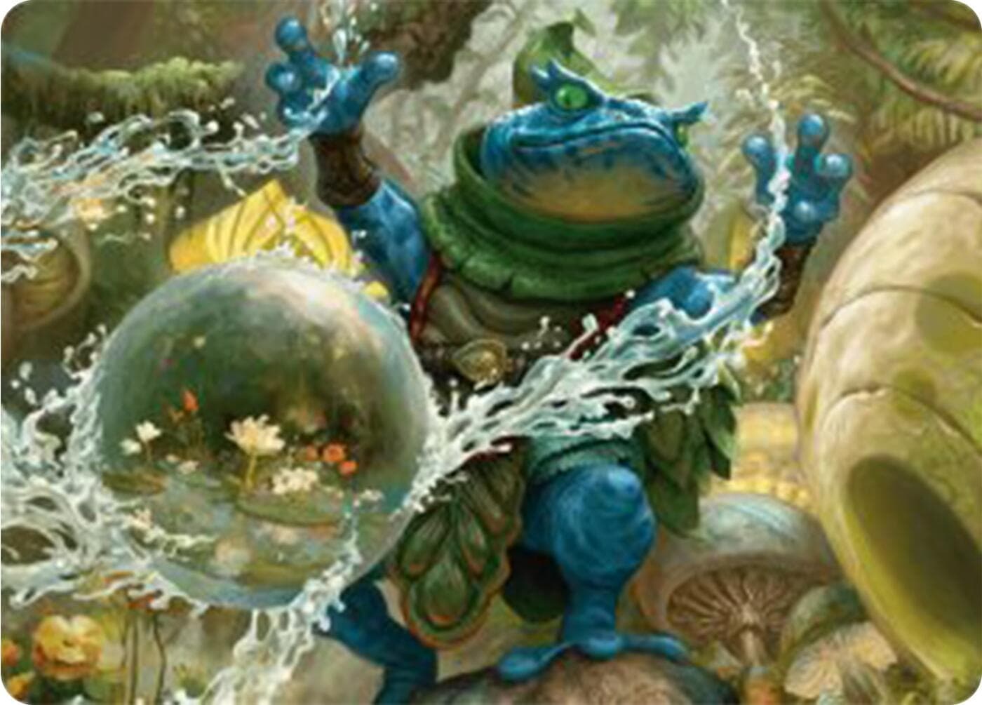 Pond Prophet Art Card [Bloomburrow Art Series] Foil