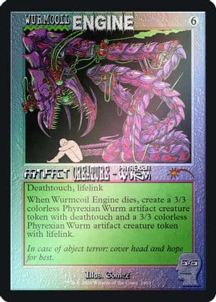 Wurmcoil Engine (Rainbow Foil) (1661) [Secret Lair Drop Series]  Foil