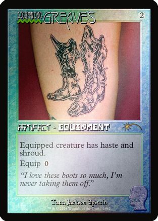 Lightning Greaves (1662) (Rainbow Foil) (1662) [Secret Lair Drop Series]  Foil