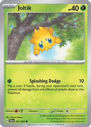 Joltik 001- SV Shrouded Fable Reverse Holofoil