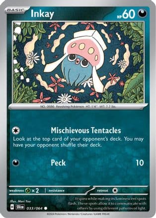 Inkay 033- SV Shrouded Fable