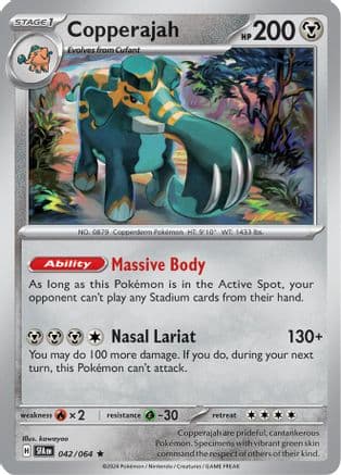 Copperajah 042- SV Shrouded Fable Reverse Holofoil