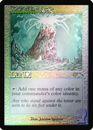 Command Tower (1666) (Rainbow Foil) (1666) [Secret Lair Drop Series]  Foil