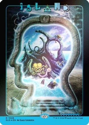 Island (1648) (Rainbow Foil) (1648) [Secret Lair Drop Series]  Foil