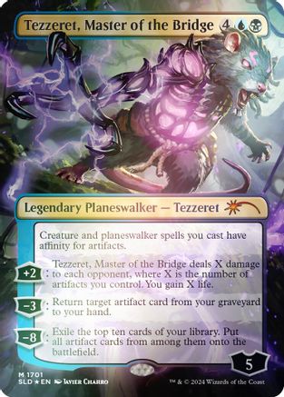 Tezzeret, Master of the Bridge (Rainbow Foil) (1701) [Secret Lair Drop Series]  Foil