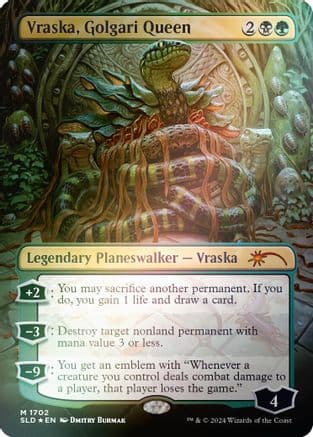 Vraska, Golgari Queen (1702) (Rainbow Foil) (1702) [Secret Lair Drop Series]  Foil