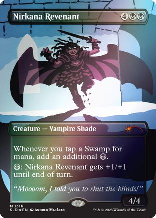 Nirkana Revenant (Rainbow Foil) (1316) [Secret Lair Drop Series]  Foil