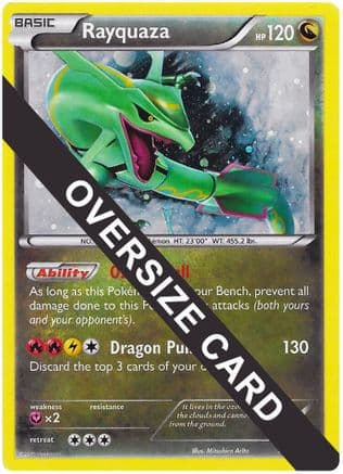 Rayquaza XY64- Jumbo Cards Holofoil