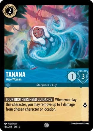Tanana - Wise Woman (156/204) [Shimmering Skies] Cold Foil