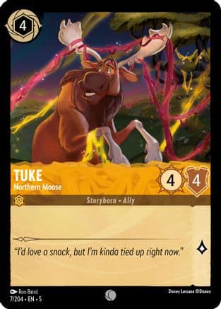 Tuke - Northern Moose (7/204) [Shimmering Skies] Cold Foil