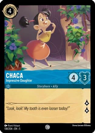 Chaca - Impresive Daughter (138/204) [Shimmering Skies] Cold Foil