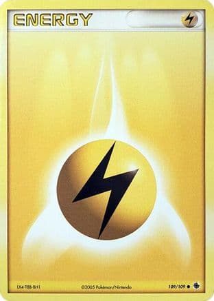 Lightning Energy (No E-Reader) 109/109 - Deck Exclusives