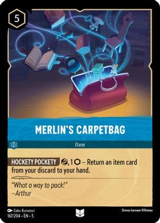 Merlin's Carpetbag (167/204) [Shimmering Skies] Cold Foil