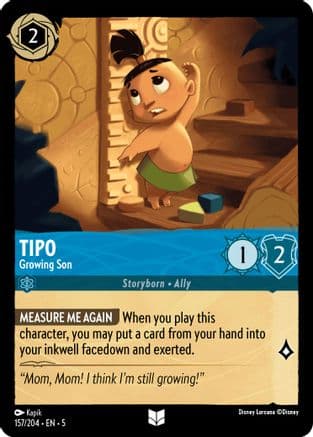 Tipo - Growing Son (157/204) [Shimmering Skies] Cold Foil