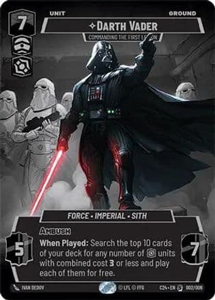 Darth Vader - Commanding the First Legion | Foil (002/006)  [2024 Convention Exclusive]