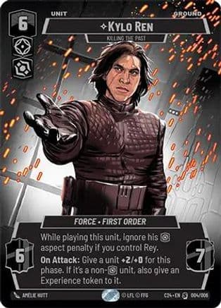 Kylo Ren - Killing the Past | Foil (004/006)  [2024 Convention Exclusive]