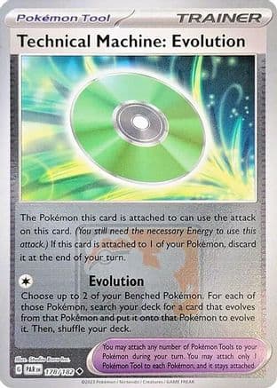Technical Machine: Evolution (League Promo) 178/182 - League & Championship Cards Reverse Holofoil