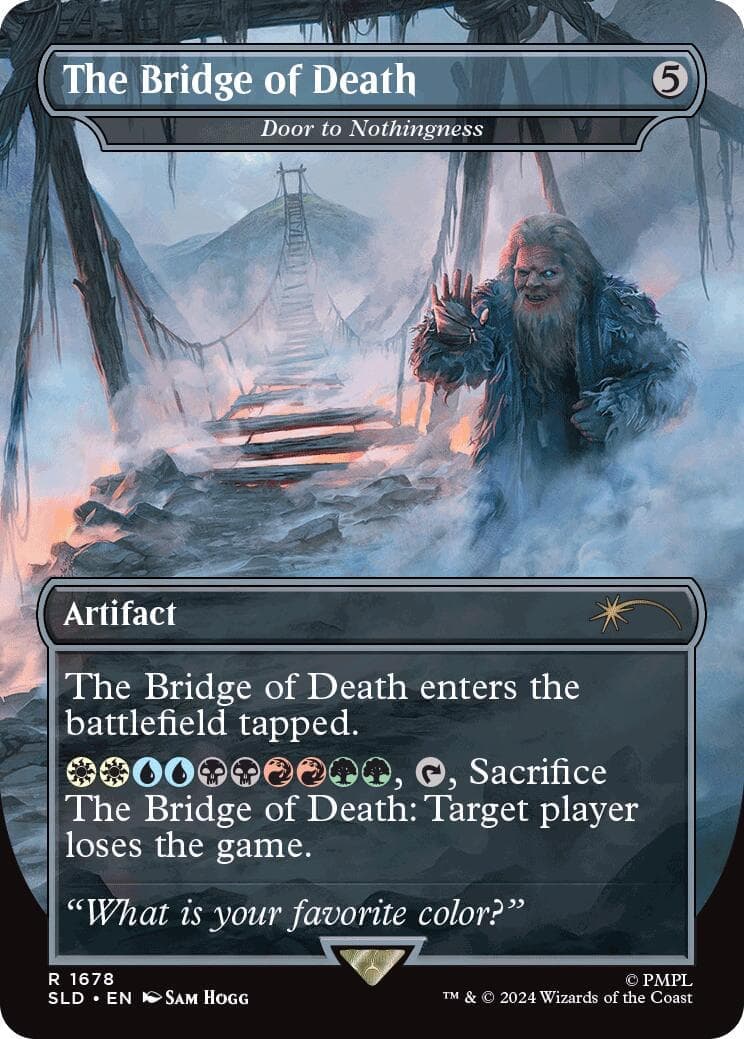 The Bridge of Death - Door to Nothingness [Secret Lair Drop Series] Foil