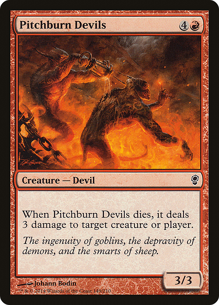 Pitchburn Devils [Conspiracy] Foil