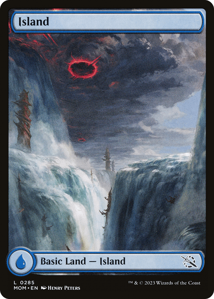 Island (285) [March of the Machine] Foil