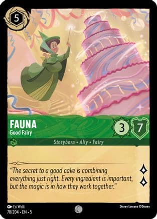 Fauna - Good Fairy (78/204) [Shimmering Skies] Cold Foil