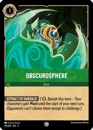 Obscurosphere (99/204) [Shimmering Skies] Cold Foil