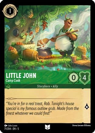 Little John - Camp Cook (71/204) [Shimmering Skies] Cold Foil