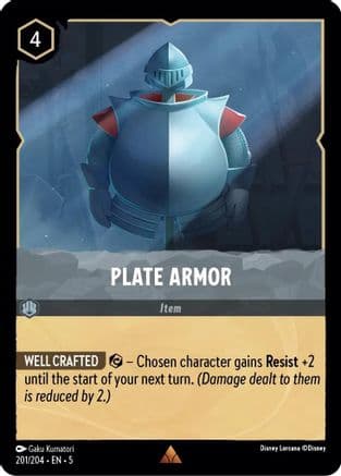 Plate Armor (201/204) [Shimmering Skies] Cold Foil