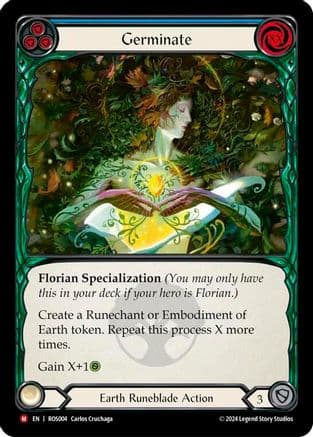 Germinate (ROS004) - Rosetta Rainbow Foil