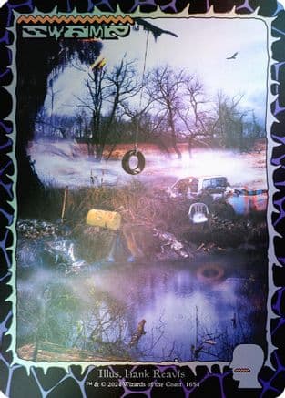 Swamp (1654) (Rainbow Foil) (1654) [Secret Lair Drop Series]  Foil