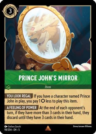 Prince John's Mirror (98/204) [Shimmering Skies] Cold Foil