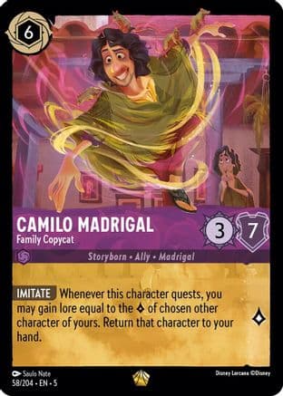 Camilo Madrigal - Family Copycat (58/204) [Shimmering Skies] Cold Foil