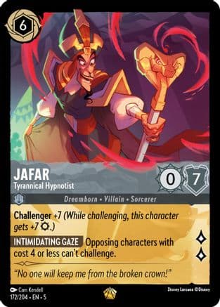 Jafar - Tyrannical Hypnotist (172/204) [Shimmering Skies] Cold Foil