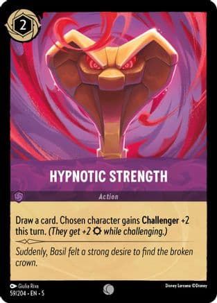 Hypnotic Strength (59/204) [Shimmering Skies] Cold Foil