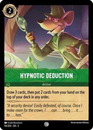 Hypnotic Deduction (94/204) [Shimmering Skies] Cold Foil