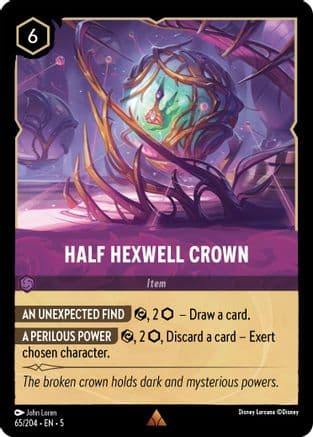 Half Hexwell Crown (65/204) [Shimmering Skies] Cold Foil