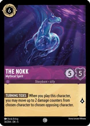 The Nokk - Mythical Spirit (36/204) [Shimmering Skies] Cold Foil