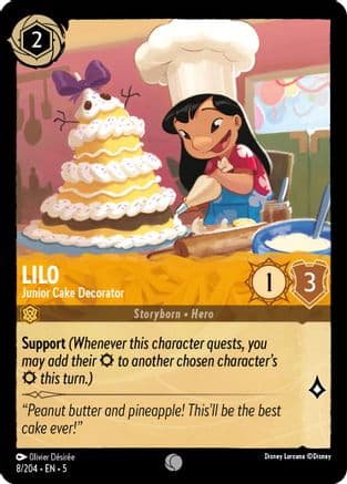 Lilo - Junior Cake Decorator (8/204) [Shimmering Skies] Cold Foil