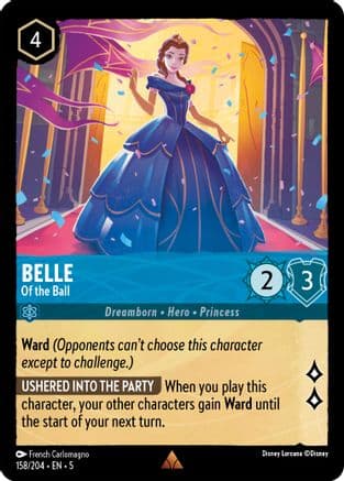 Belle - Of the Ball (158/204) [Shimmering Skies] Cold Foil