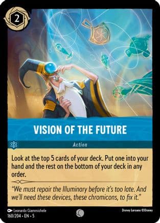 Vision of the Future (160/204) [Shimmering Skies] Cold Foil