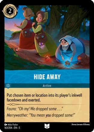 Hide Away (163/204) [Shimmering Skies] Cold Foil