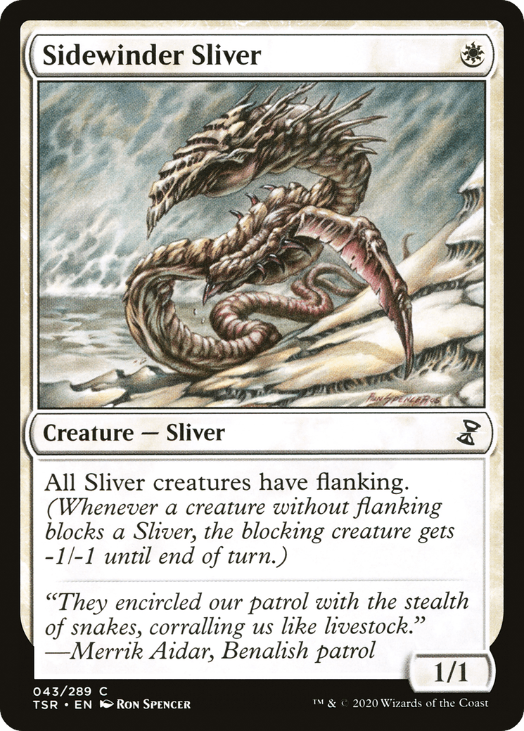 Sidewinder Sliver [Time Spiral Remastered] Foil