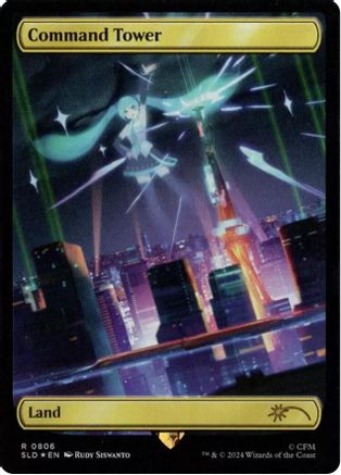 Command Tower (0806) (Rainbow Foil) (806) [Secret Lair Drop Series]  Foil