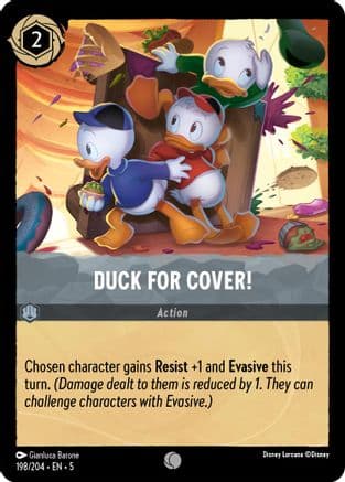 Duck for Cover! (198/204) [Shimmering Skies] Cold Foil